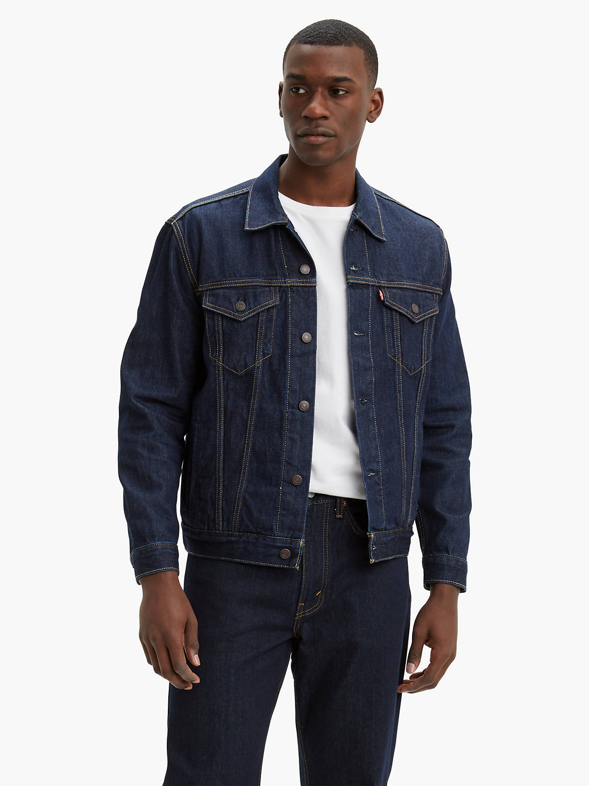 Levi's Trucker Jacket - Men's - Medium Stonewash S